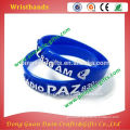 Newest style beautiful custom made soft pvc wristband for promo